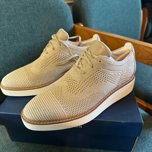 Cole Haan Women’s  Beige Knit Sneakers (NIB)